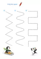Voorbeeld - Pinguin Werkbladen - Pagina 2