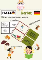 Náhled - Der Herbst Memo Spiel_Pexeso podzim, němčina - krycí list