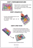 Vorschau - Mal- und Bastelvorlagen - 🎭 Agamograph basteln – Fasching & Karneval & Fastnacht | Wechselbild Kunst Grundschule - Seite 2