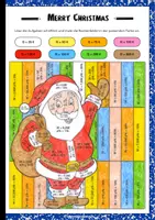 Vorschau - Arbeitsblätter - Mathebilder - Weihnachten Edition (Prozentrechnung) - Seite 3
