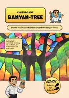 Vorschau - Stundenentwürfe - KUNST Schritt für Schritt: Banyan-Tree (Ölpastellmalerei) - Deckblatt