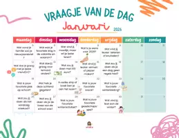 Voorbeeld - Vraagje van de dag | Kalender januari 2026 - Pagina 1