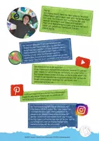 Vorschau - Mal- und Bastelvorlagen - Kunst Neujahr, Individueller Jahresrückblick, Grundschule - Seite 1