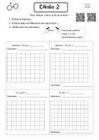 Aperçu - Feuilles d'exercices - Une année de devoirs - Calcul écrit bis (HP) - Page 1