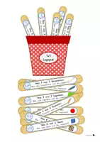 Vorschau - Fördermaterial/Inklusion - Legematerial Einführung Einmaleins zeitlich-sukzessiv - Deckblatt