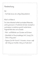 Vorschau - Stundenentwürfe - KAI-Technik Zähne richtig putzen Unterrichtseinheit - Seite 2