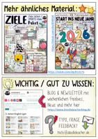 Vorschau - Arbeitsblätter - SMARTe Ziele - Flipbook / auch zum Jahresstart 2026 Neujahr - Seite 1