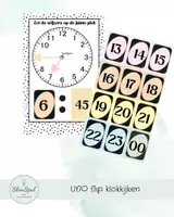 Voorbeeld - UNO flip Klokkijken - Voorblad