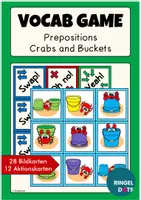 Vorschau - Spiele - Prepositions of Place: Vocabulary Game - Deckblatt