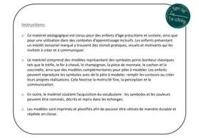 Aperçu - Jeux - Pâte à modeler: Porte-bonheur - Page 1
