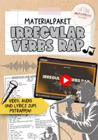 Vorschau - Arbeitsblätter - Irregular Verbs Rap | Audio, Video & Lernblatt | Englischunterricht - Deckblatt