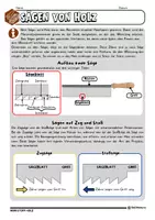 Vorschau - Arbeitsblätter - Sägen von Holz (Sägetypen - Wie säge ich richtig?) - Seite 2