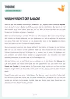 Vorschau - Arbeitsblätter - Experiment, Gase – Zauber-Ballon - Protokoll + Arbeitsblätter - Seite 2
