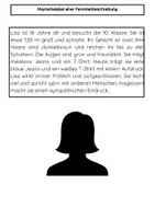 Vorschau - Arbeitsblätter - Personenbeschreibung Deutsch | Merkmale, Charakter, Schreiben - Seite 3