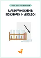 Vorschau - Arbeitsblätter - Experiment, Indikatoren - Protokoll + Arbeitsblätter - Deckblatt