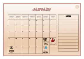 Vista previa - Para docentes: organización, planificación y formación - Celebration and Awareness Calendar 2026 - página 2