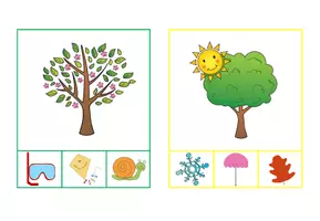 Aperçu - Inclusion - Cartes á pinces: Les saisons - Page 3