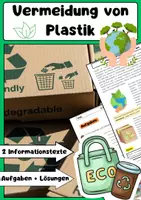 Vorschau - Arbeitsblätter - Plastikmüll im Meer Materialpaket: Folgen für Tiere, Entstehung & Mikroplastik - Seite 1