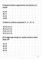 anteprima - Esercizi - Verifica di primo quadrimestre matematica classe prima - Pagina 3