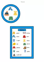 Vorschau - Stationenlernen - Clothes: Speed Match (Wortschatzspiel Englisch / DaZ Grundschule) - Seite 3