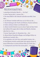 Vorschau - Unterrichtsreihen - SILVESTER Satzbau & Kreuzworträtsel FREEBIE - Seite 3