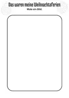 Vorschau - Arbeitsblätter - So waren meine Weihnachtsferien – differenziert für Klasse 1–4 (Gratis Download) - Seite 3