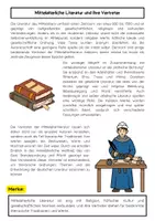 Vorschau - Arbeitsblätter - Vertreter der Mittelalterliteratur: Zentrale Autoren, Textformen und Themen - Seite 1