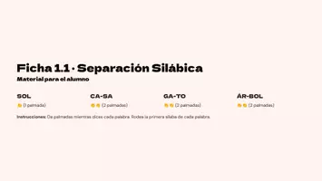 Vista previa - Unidades / Secuencias / Situaciones de Aprendizaje - Fichas educativas para alumnado con dislexia - página 3