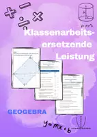 Vorschau - Arbeitsblätter - GeoGebra-Führerschein – Training + Prüfung - Deckblatt