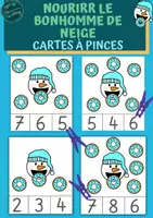 Aperçu - Jeux - Hiver - cartes à pinces - Page de couverture