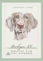 Vorschau - Unterrichtsreihen - Hund - Einheit Säugetiere Bio 5: Arbeitsblätter, Infotexte, Terra X-Film mit Fragen, Präsentationsaufgabe - Deckblatt