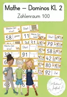 Vorschau - Spiele - Dominos Mathe Klasse 2 - Erarbeitung des Zahlenraums bis 100 (ZR 100) - Deckblatt