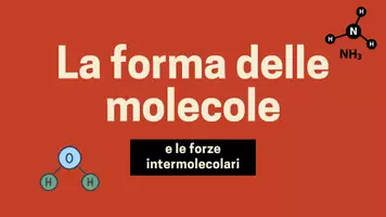 anteprima - Schede informative - La forma delle molecole - Pagina di copertina