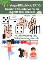 Vorschau - Präsentationen/Tafelbilder - Yoga Blitzblick ZR 10 für die digitale Tafel - Deckblatt