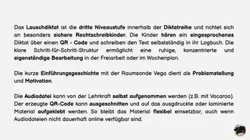 Vorschau - Fördermaterial/Inklusion - Mission Sprachreise: Lauschdiktat (Wortarten) Tag und Nacht - Seite 2