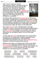 Vorschau - Arbeitsblätter - Altern und Sterben | Lückentext | Ethik | Leben & Verantwortung - Seite 2