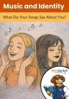 Vorschau - Arbeitsblätter - Music & Identity – Lesetext + Bildinterpretation (Englisch, Klasse 9/10) - Deckblatt