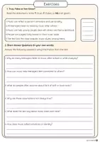 Vorschau - Arbeitsblätter - Music & Identity – Lesetext + Bildinterpretation (Englisch, Klasse 9/10) - Seite 2