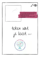 Voorbeeld - Begrijpend lezen anders aanpakken met - Teken wat je leest (E4 leesniveau) - Voorblad