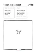 Voorbeeld - Begrijpend lezen anders aanpakken met - Teken wat je leest (M3-E3 leesniveau) - deel 1 - Pagina 2