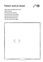 Voorbeeld - Begrijpend lezen anders aanpakken met - Teken wat je leest (M3-E3 leesniveau) - deel 1 - Pagina 3