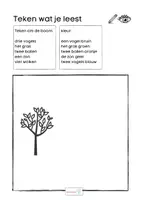 Voorbeeld - Begrijpend lezen anders aanpakken met - Teken wat je leest (M3-E3 leesniveau) - deel 2 - Pagina 2