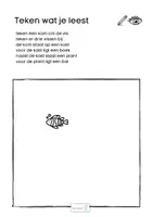 Voorbeeld - Begrijpend lezen anders aanpakken met - Teken wat je leest (M3-E3 leesniveau) - deel 2 - Pagina 3