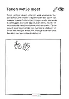 Voorbeeld - Begrijpend tekenen werkbladen voor groep 5 - deel 1 - Pagina 1