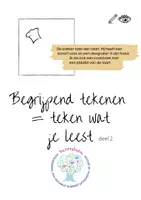 Voorbeeld - Begrijpend tekenen werkbladen voor groep 5 – deel 2 - Voorblad