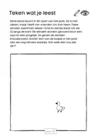 Voorbeeld - Begrijpend tekenen werkbladen voor groep 5 – deel 2 - Pagina 2