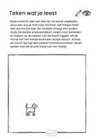 Voorbeeld - Begrijpend tekenen werkbladen voor groep 5 – deel 2 - Pagina 3