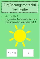 Vorschau - Poster - 1er Reihe Einführung Sonne - Deckblatt