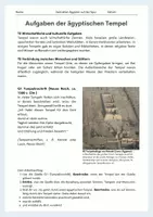 Vorschau - Arbeitsblätter - Aufgaben der ägyptischen Tempel - Seite 2