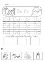 Vorschau - Arbeitsblätter - Arbeitsblätter für den Buchstaben des Alphabets - Seite 3